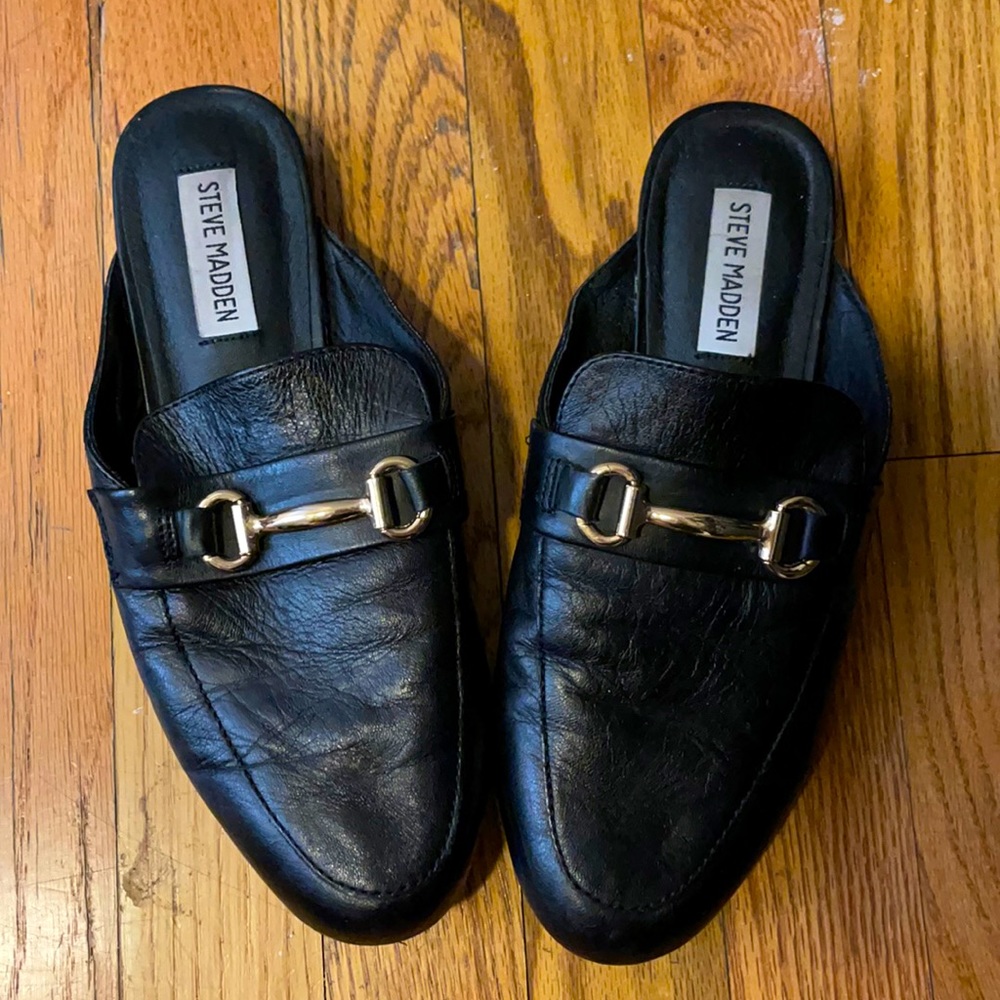 Steve Madden mules!